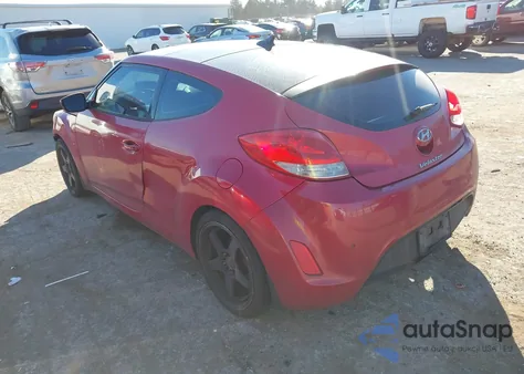 2012 Hyundai Veloster Base W/Gray z USA, uszkodzony, nr VIN KMHTC6AD6CU023171